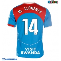 Camisa de Futebol Atletico Madrid Marcos Llorente #14 Equipamento Alternativo Mulheres 2025-26 Manga Curta